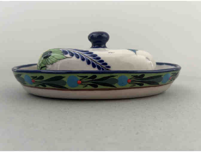 Hummingbird Butter Dish