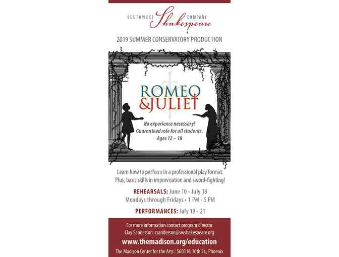 Summer Theater Scholarship