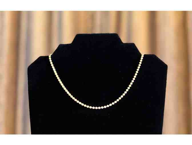 Sparkle in a Rose Gold Necklace