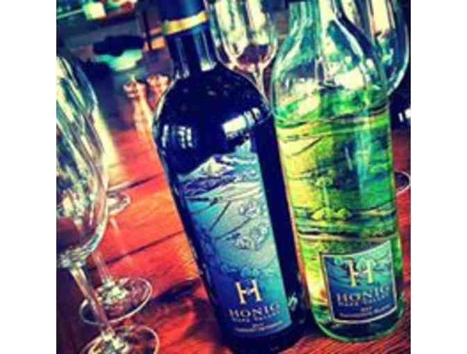 Tasting for Four at Napa Valley's Honig Winery