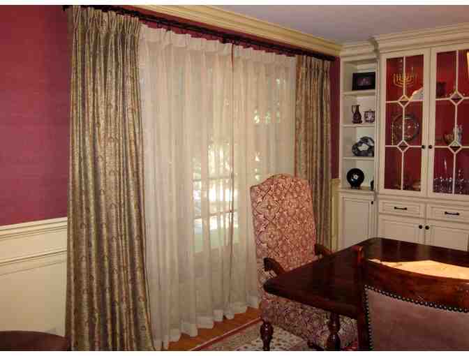 Suzanne Kersten Interiors: Curtain Consultation, Fabrication, and Installation