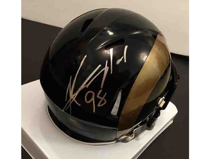 Kendall Langford St. Louis Rams Autographed Mini Helmet