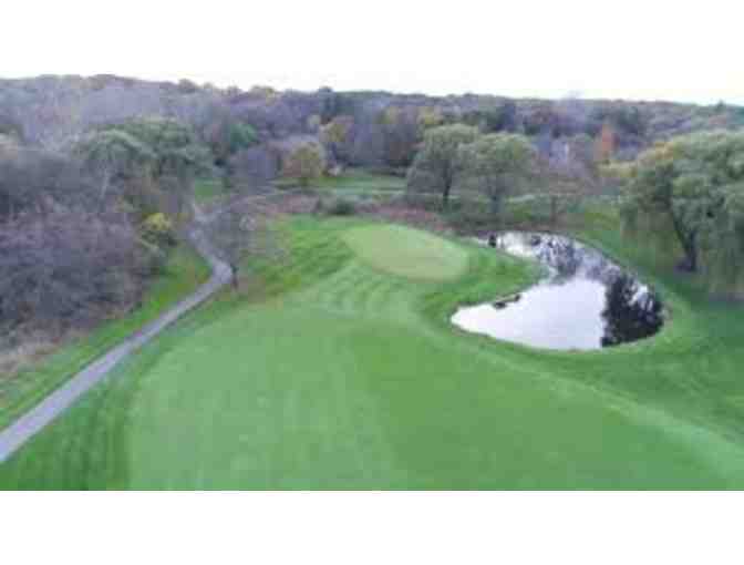 Golf Foursome at Abbey Springs Golf Course