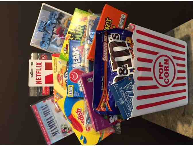 Movie Night Gift Bucket
