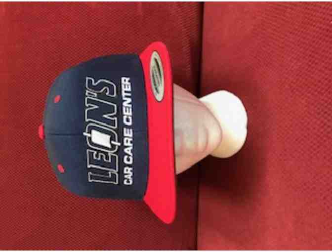 Leon's Car Care Center Baseball Cap and $100 Gift Certificate
