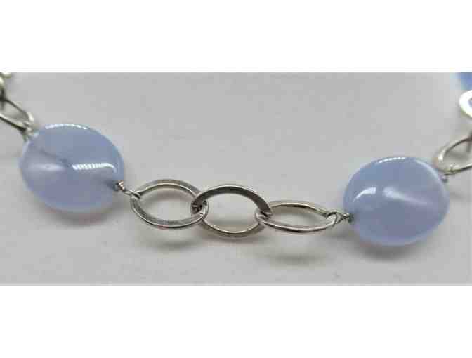 Chalcedony Sterling Necklace