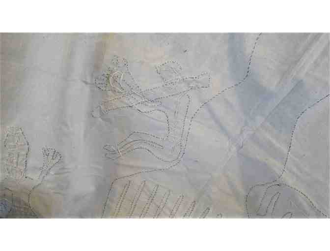 Folk Art Applique Wall Hanging