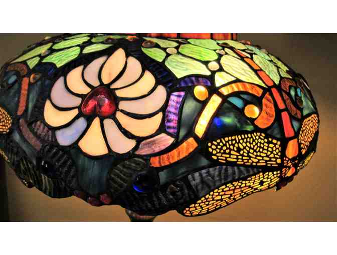 Colored Glass Lampshade