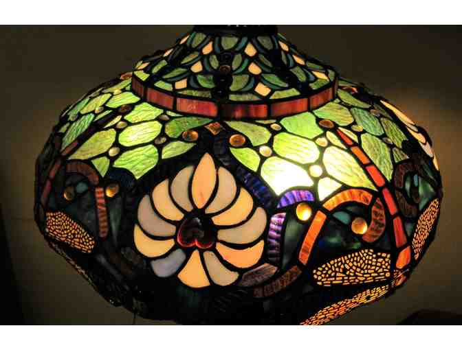 Colored Glass Lampshade