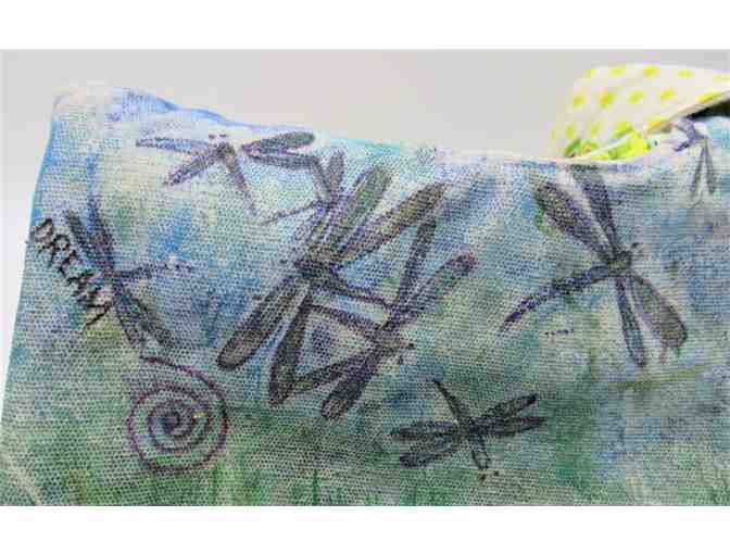 Handcrafted Dragonfly Tote