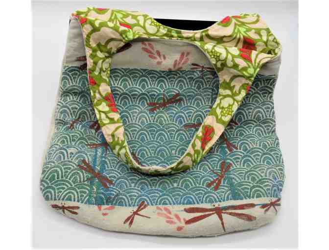 Handcrafted Dragonfly Purse/Tote