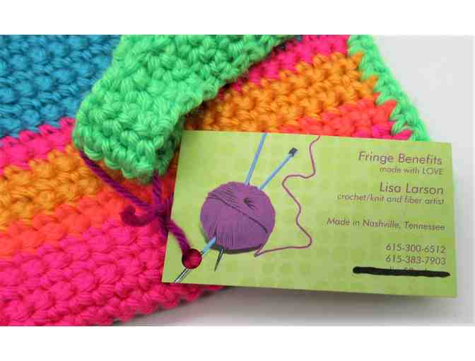 Hand-Crocheted Handbag