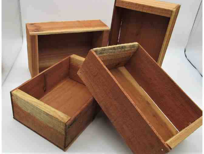 Nineteen Wooden Boxes for Many Uses