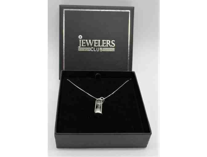 Diamond Dust Hourglass Necklace