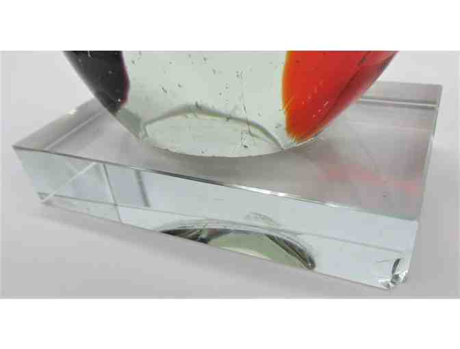 Graceful Glass Sculpture