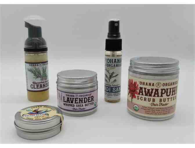 Ohana Organics Skin Care Basket