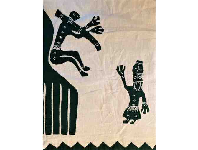 Folk Art Applique Wall Hanging