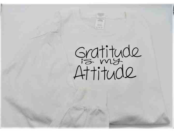 Gratitude is my Attitude - Size Large - Long-Sleeve T-Shirt