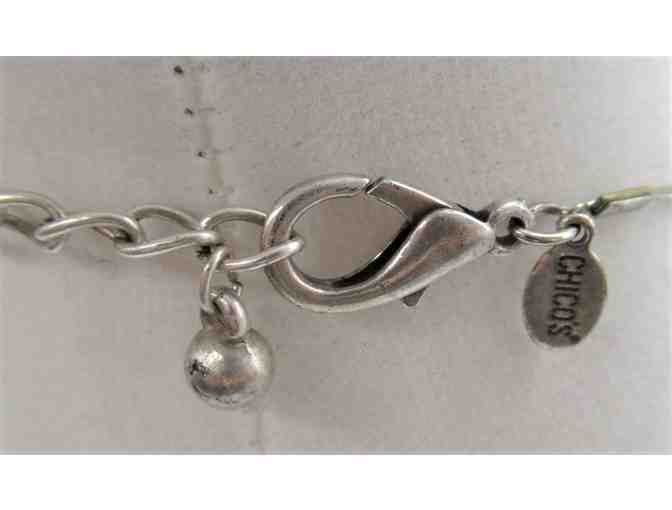 Colorful Beads and Stones Necklace and Earrings