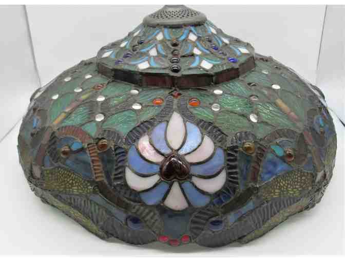 Colored Glass Lampshade