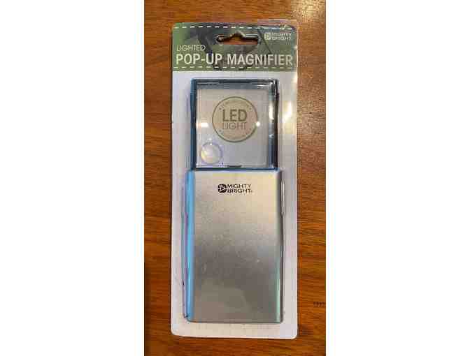 Lighted Pop-Up Magnifier #1