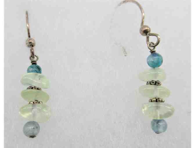 Abraxas Stone Dangle Earrings for Pierced Ears