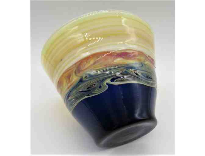 Mirador Glass Handblown Art Glass Bowl - Vintage