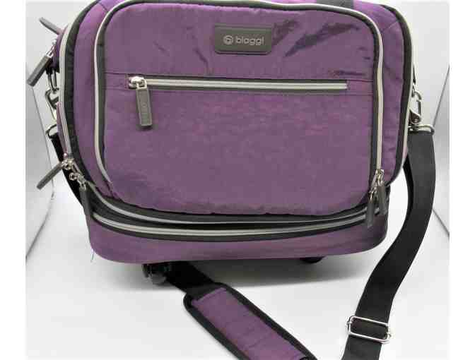 Biaggi Zipsak Expandable Under Seat/Carry On Luggage Bag w/Wheels