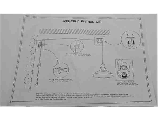 Hanging Light - Adjustable