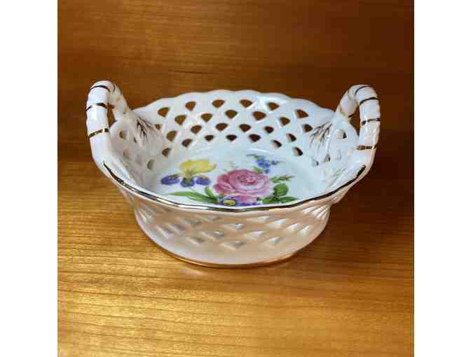 Royal Danube Bowl with Floral Design