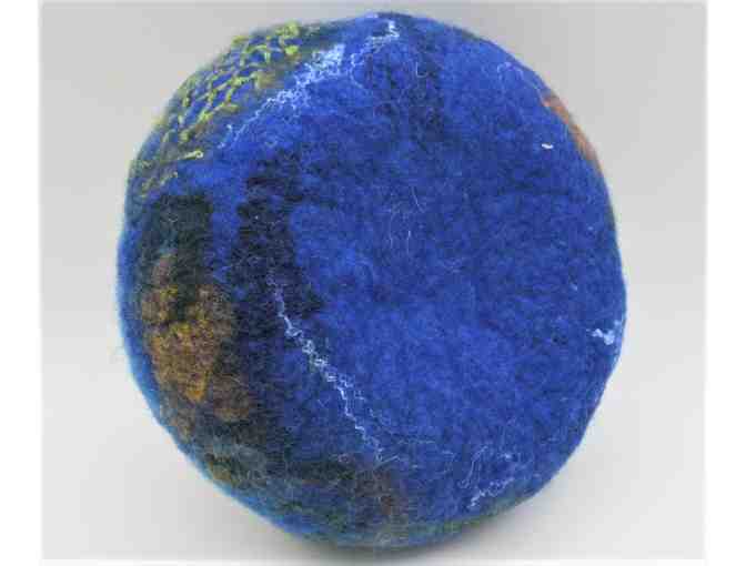 Wet-Felted Humboldt Bay Bowl