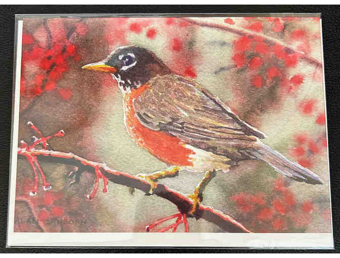 Alan Sanborn's Bird-Themed Note Cards