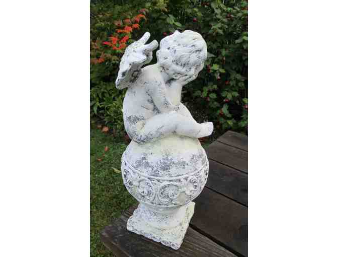 Garden Angel in Cast Resin from Visiting Angels