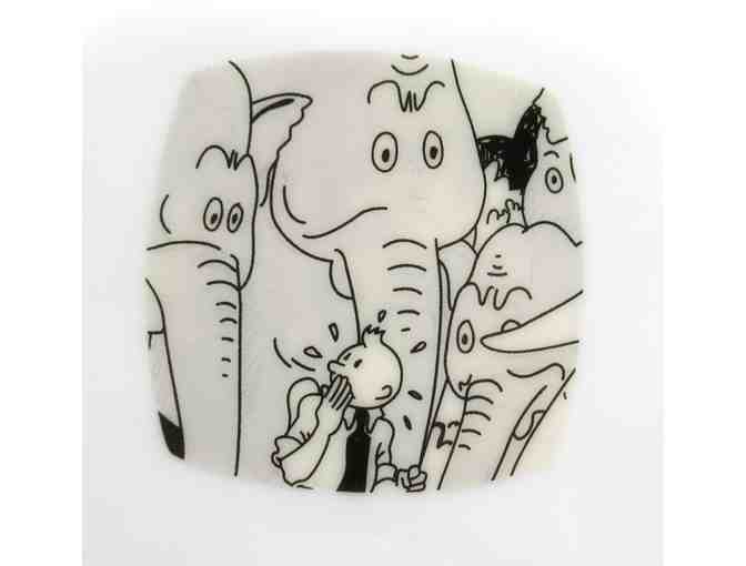 Tintin and Elephants Teapot