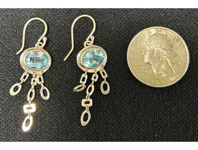 Baroni Blue Topaz Earrings