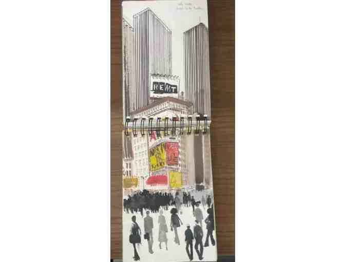 Louis Vuitton New York Travel Notebook Illustrated by Ruben Toledo