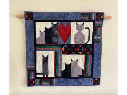 Quilted Cat Wall Hanging