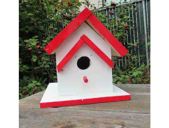 White Bird House with Red Roof - Photo 1