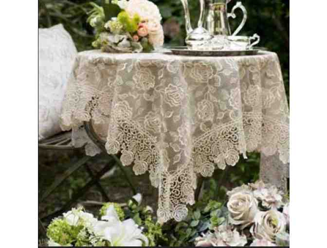 Wedding or Garden Party Event Tablecloth Sets for 7 Tables - Photo 2