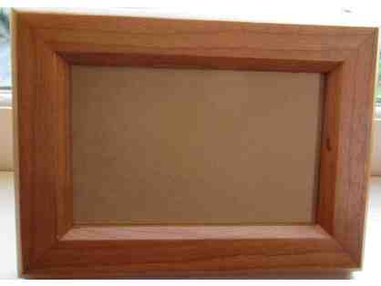Small Cherry Wood Picture Frame Handcrafted by Brian Lauter
