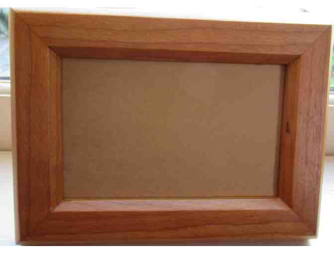 Small Cherry Wood Picture Frame Handcrafted by Brian Lauter - Photo 1