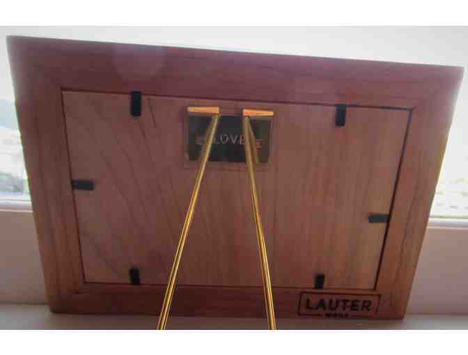 Small Cherry Wood Picture Frame Handcrafted by Brian Lauter - Photo 2