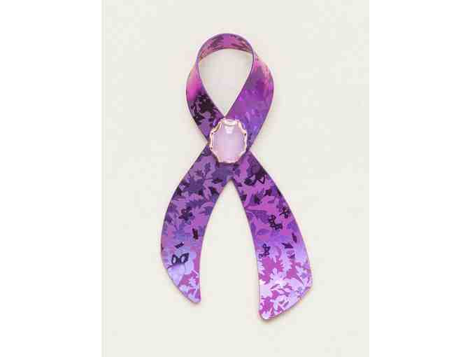 Holly Yashi Cancer Awareness Special Edition Pin (Purple) - Photo 1