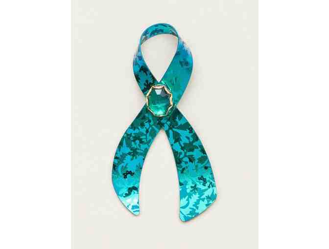 Holly Yashi Cervical or Ovarian Cancer Awareness Special Edition Pin - Photo 1
