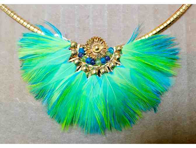 GAS Bijoux - Jewelry: Feather Necklace, #1