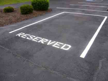 2018-2019 Reserved Parking Spot - 10:30am Sunday Mass