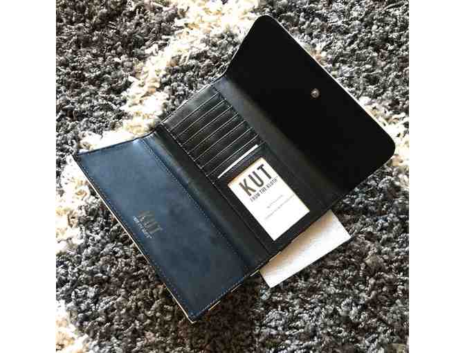 Slim Striped Wallet by Kut from the Kloth