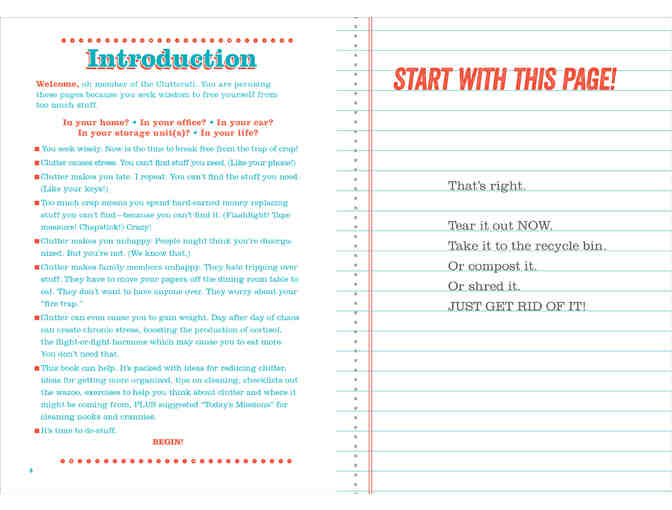 KEEP IT, GIFT IT, RECYCLE IT OR PLEASE THROW IT OUT--Guide and Organizer