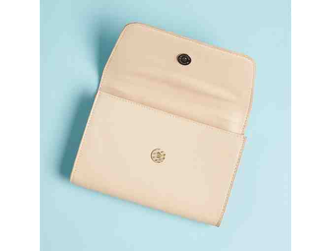 October Jaipur Vegan Leather Envelope Clutch