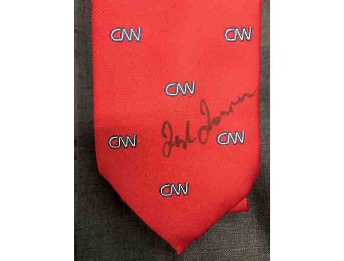 Ted Turner Signed Neck Tie